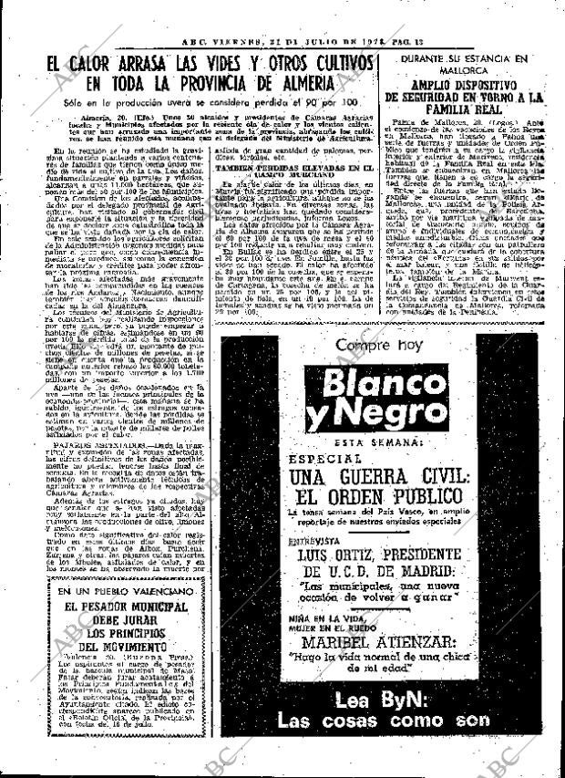 ABC MADRID 21-07-1978 página 25