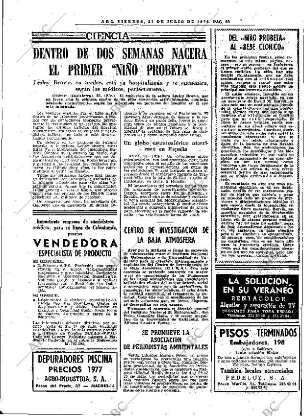 ABC MADRID 21-07-1978 página 41