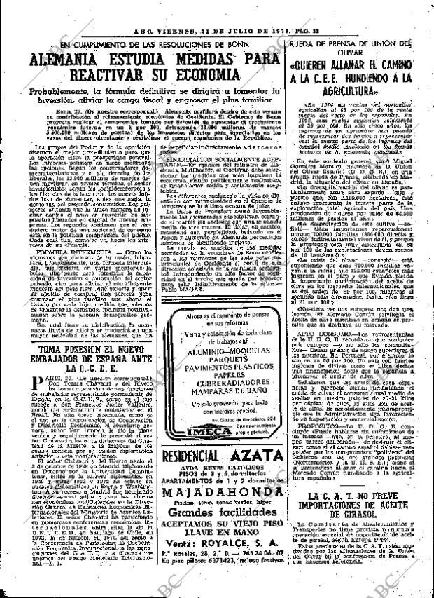 ABC MADRID 21-07-1978 página 45