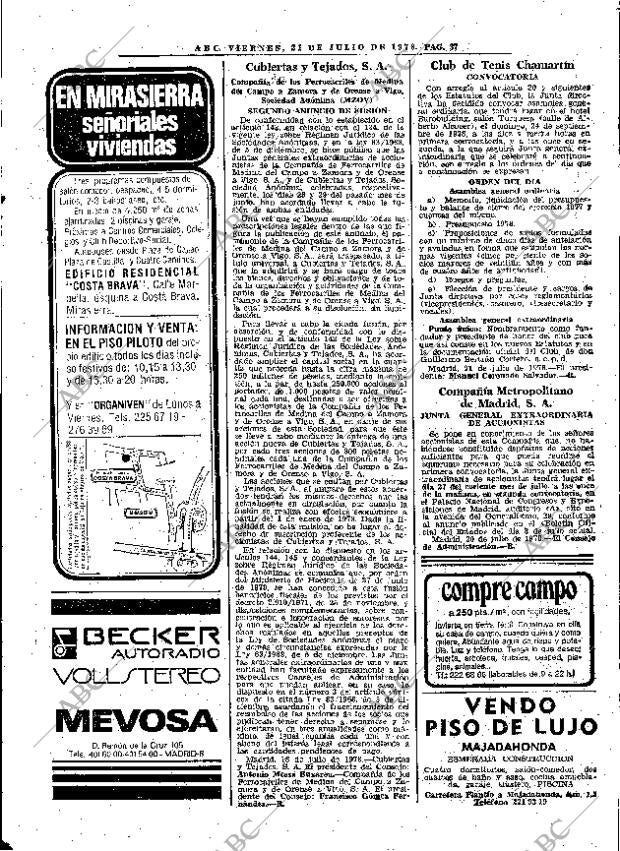 ABC MADRID 21-07-1978 página 49