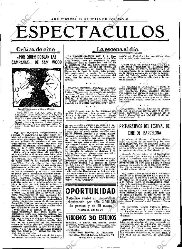 ABC MADRID 21-07-1978 página 58