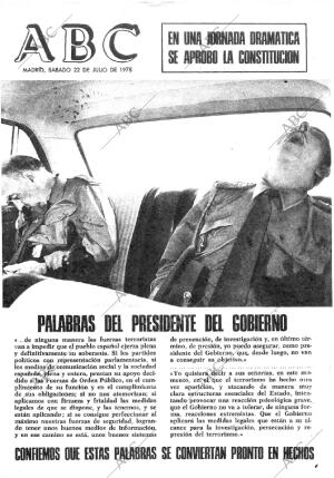 ABC MADRID 22-07-1978 página 1