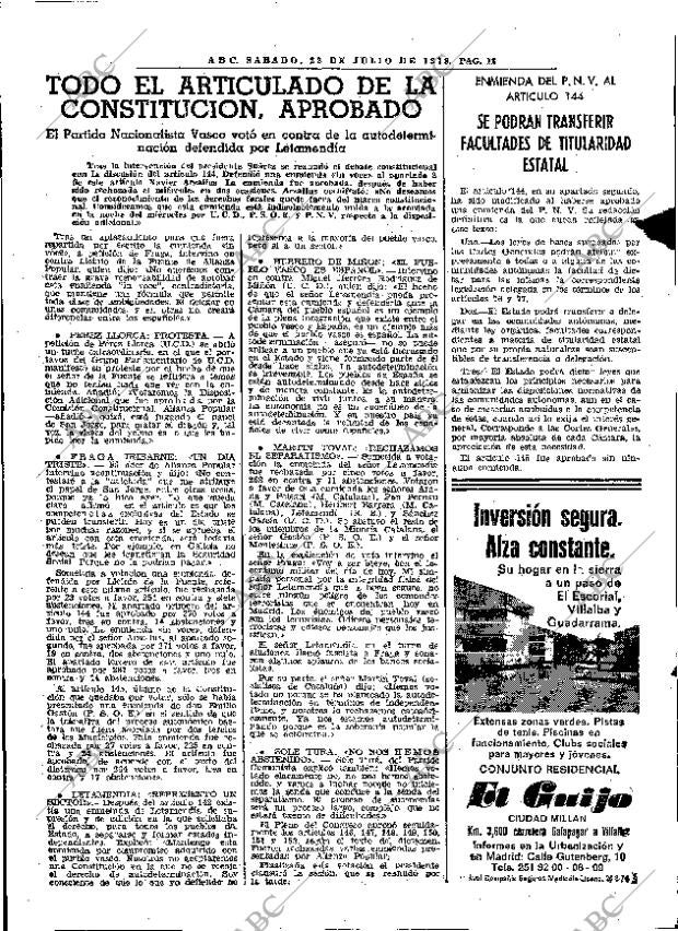 ABC MADRID 22-07-1978 página 20