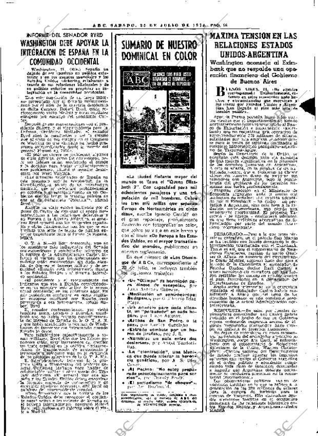 ABC MADRID 22-07-1978 página 26