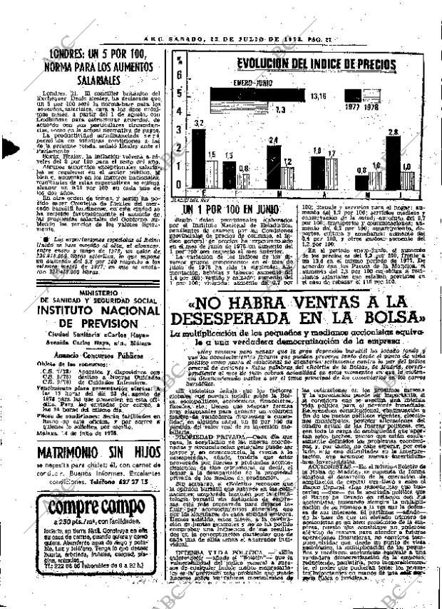 ABC MADRID 22-07-1978 página 35