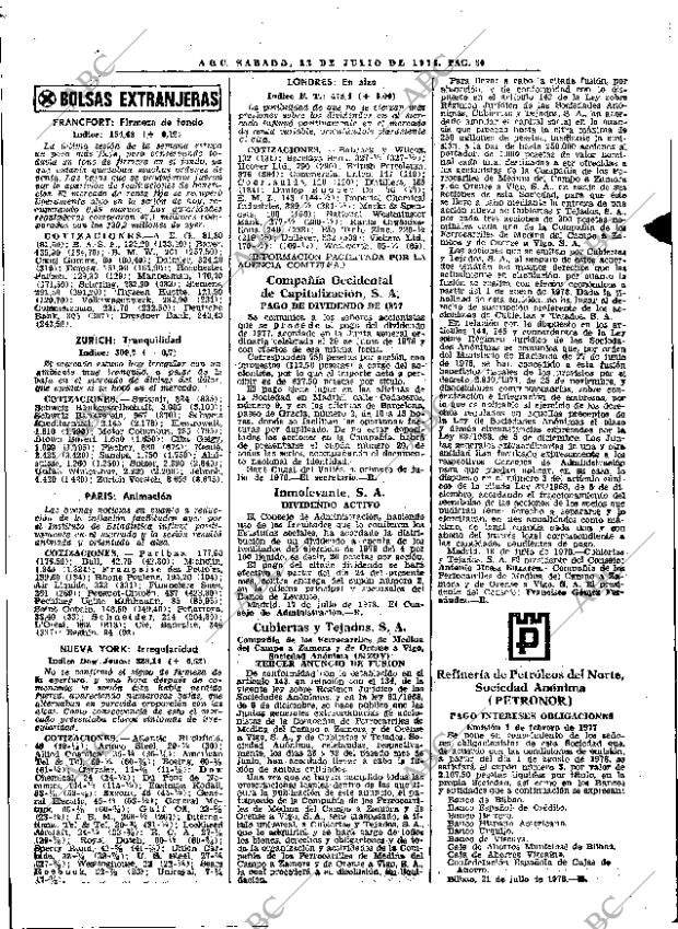 ABC MADRID 22-07-1978 página 38