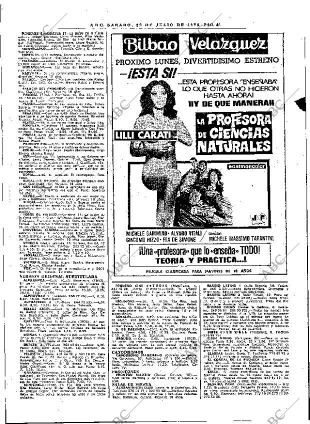 ABC MADRID 22-07-1978 página 50