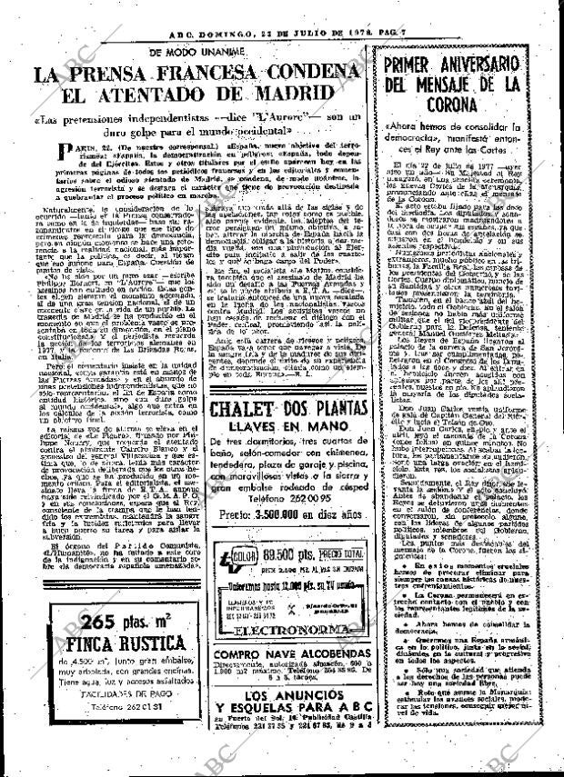 ABC MADRID 23-07-1978 página 19