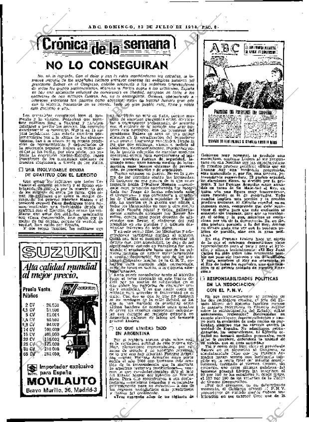 ABC MADRID 23-07-1978 página 20