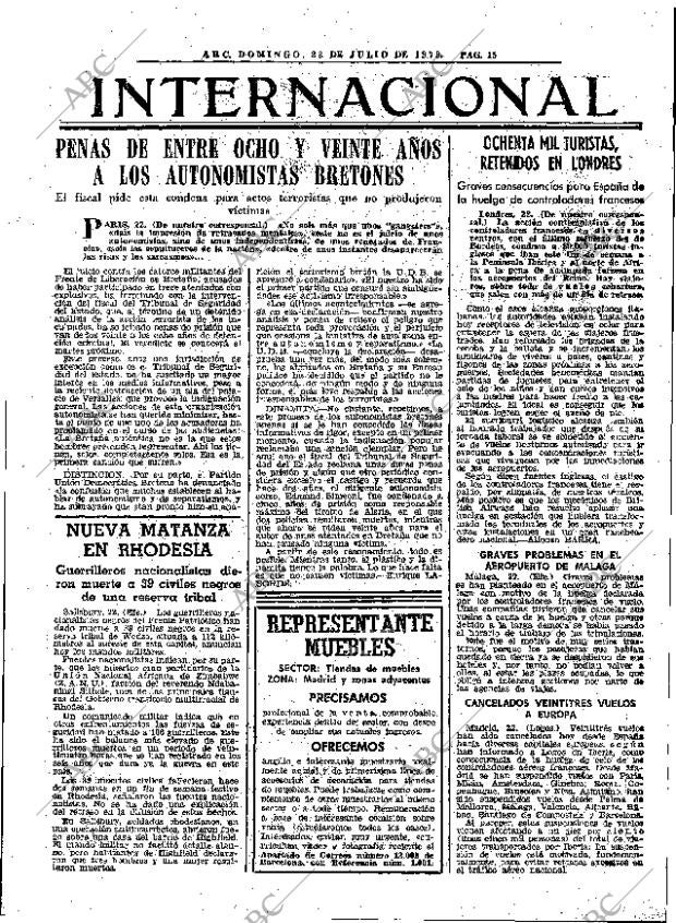 ABC MADRID 23-07-1978 página 27