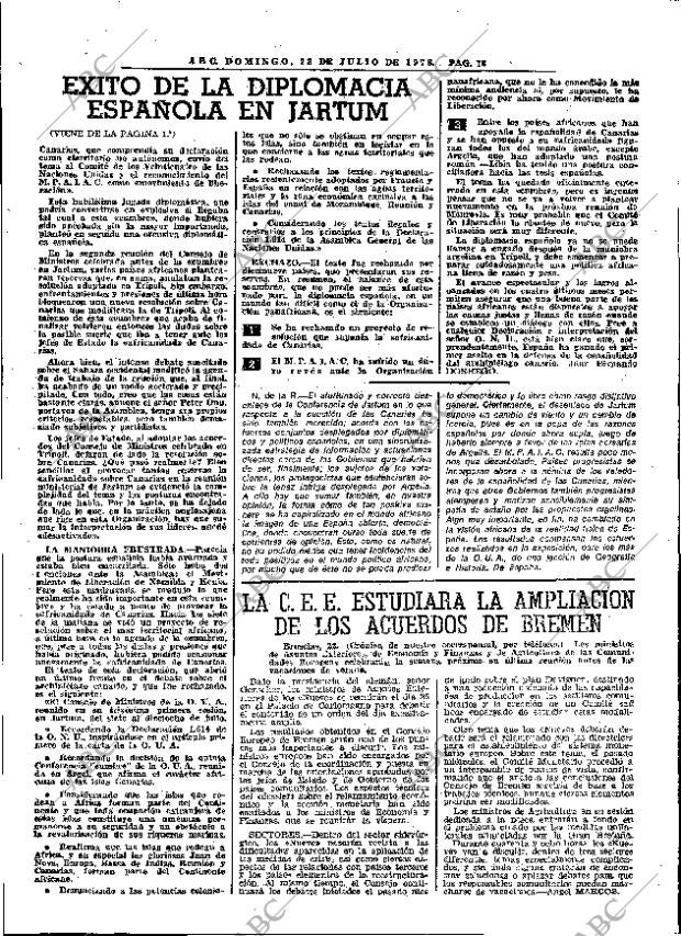 ABC MADRID 23-07-1978 página 28
