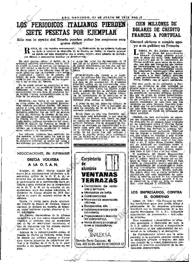 ABC MADRID 23-07-1978 página 29