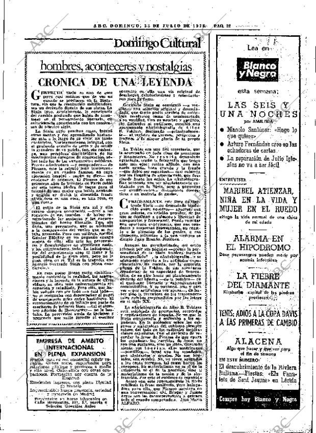 ABC MADRID 23-07-1978 página 39