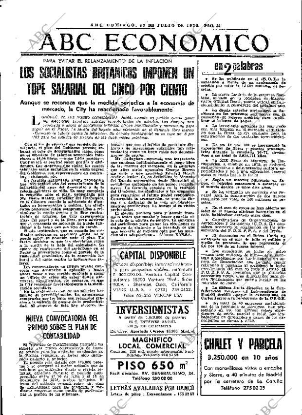 ABC MADRID 23-07-1978 página 46