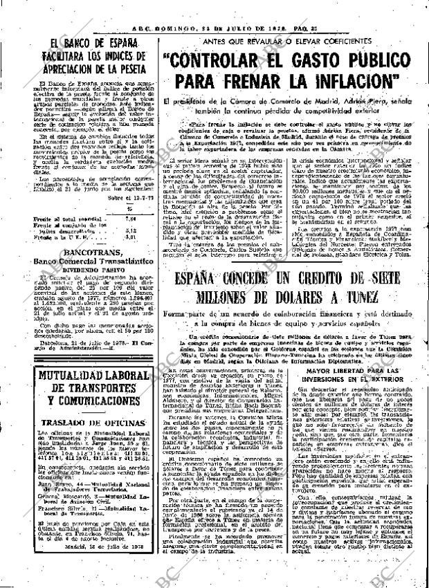 ABC MADRID 23-07-1978 página 47