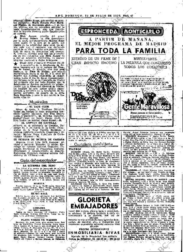 ABC MADRID 23-07-1978 página 59