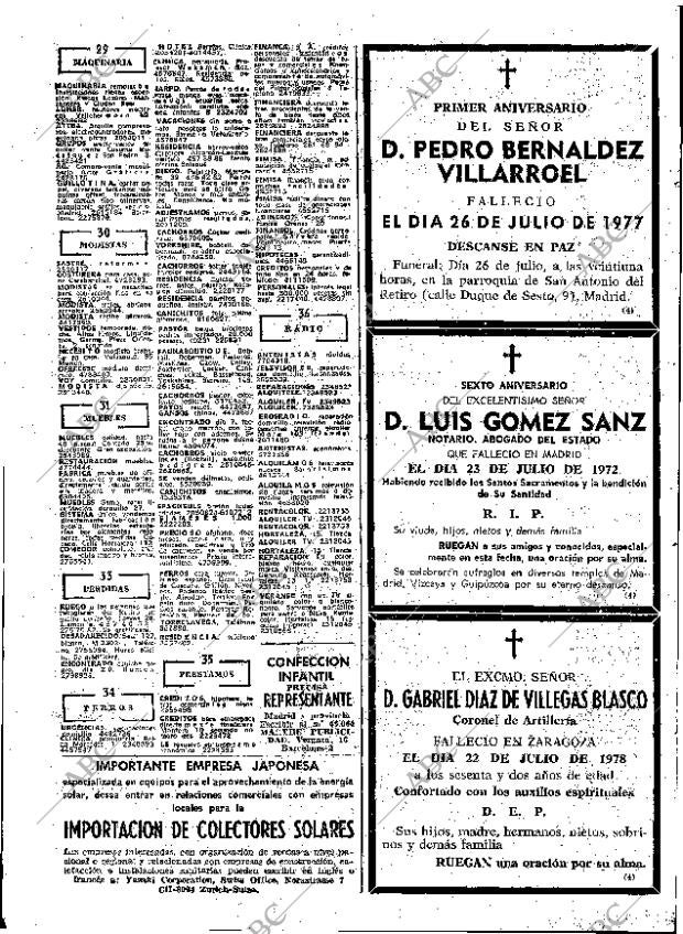 ABC MADRID 23-07-1978 página 71