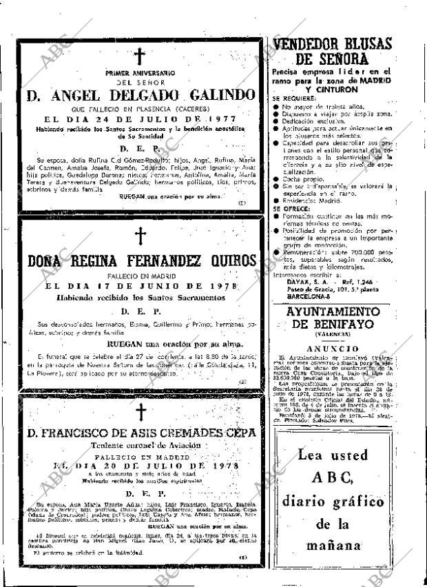 ABC MADRID 23-07-1978 página 74