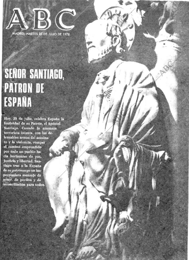 ABC MADRID 25-07-1978 página 1