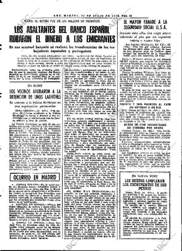 ABC MADRID 25-07-1978 página 42