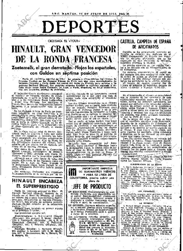 ABC MADRID 25-07-1978 página 43