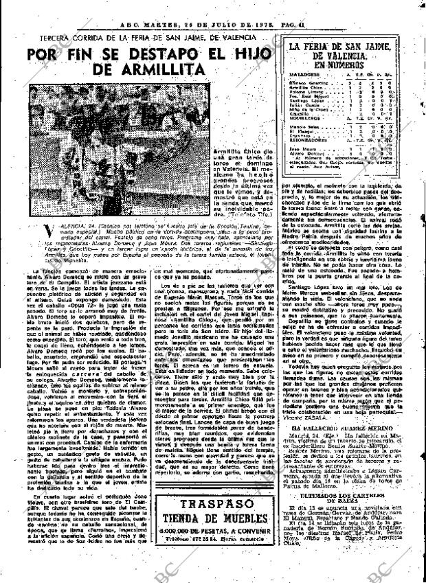 ABC MADRID 25-07-1978 página 49