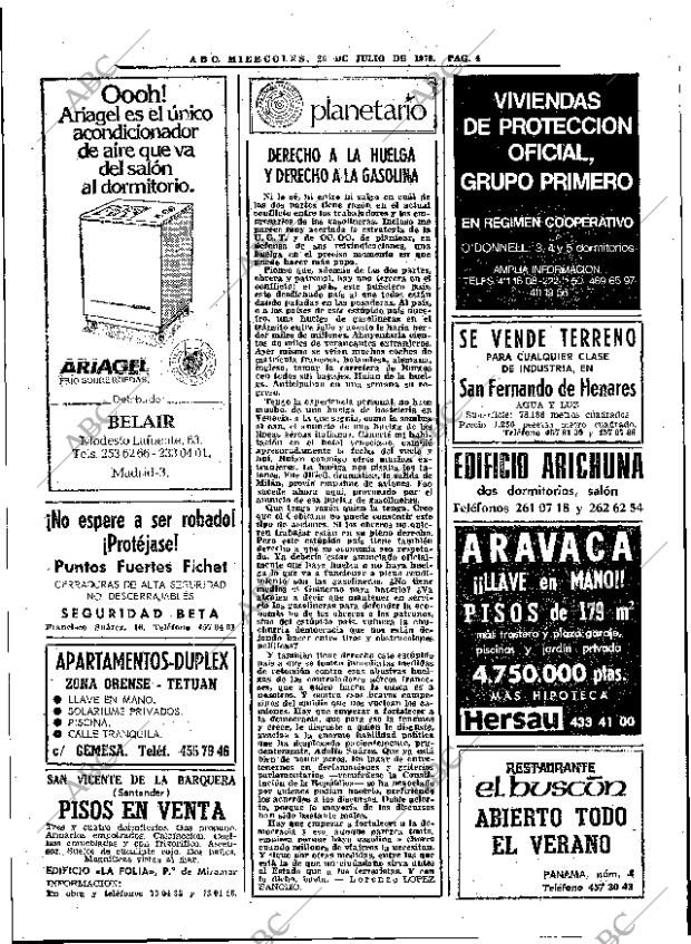 ABC MADRID 26-07-1978 página 16