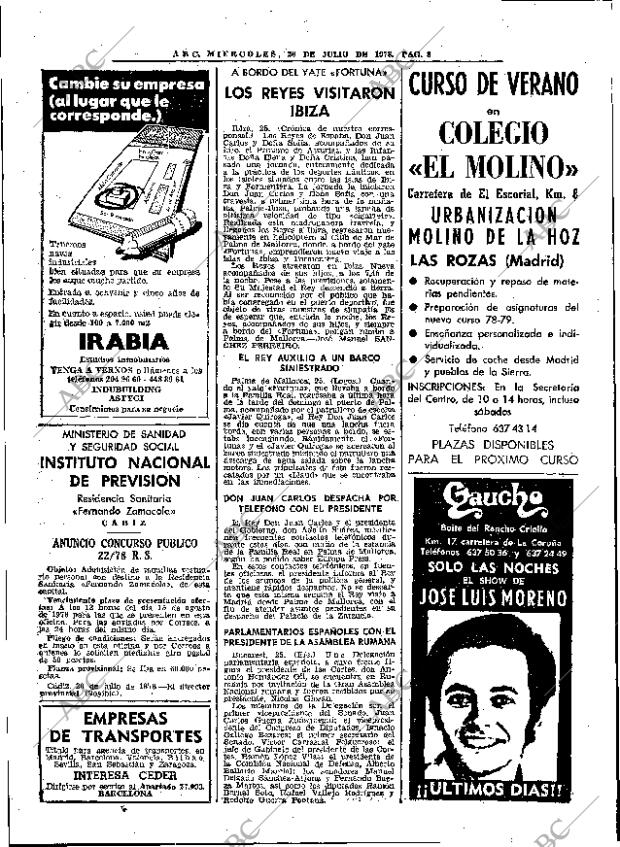 ABC MADRID 26-07-1978 página 20
