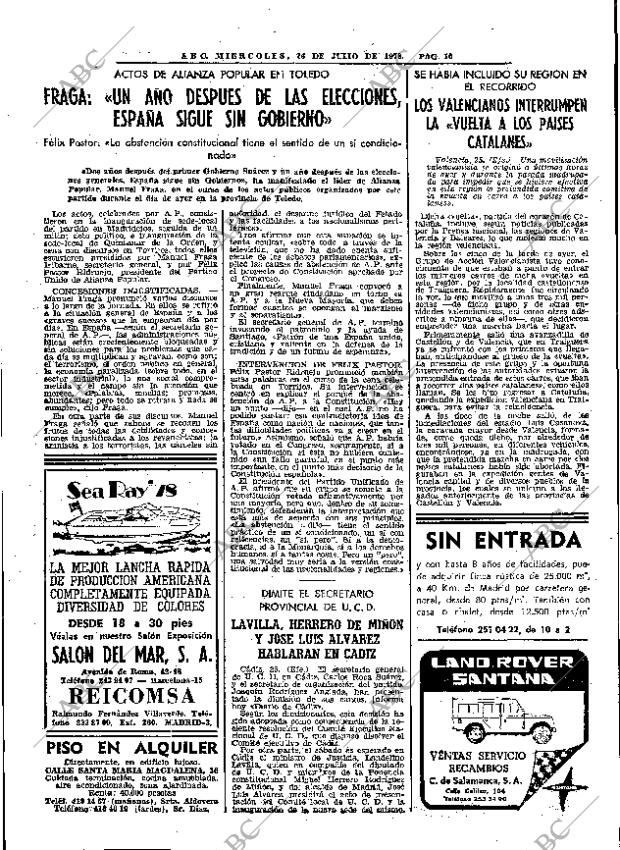 ABC MADRID 26-07-1978 página 22