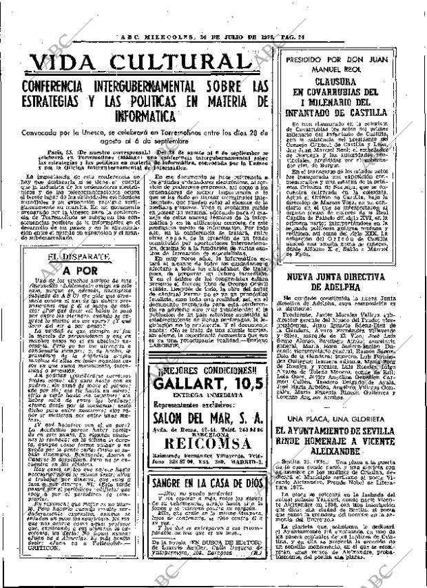 ABC MADRID 26-07-1978 página 36