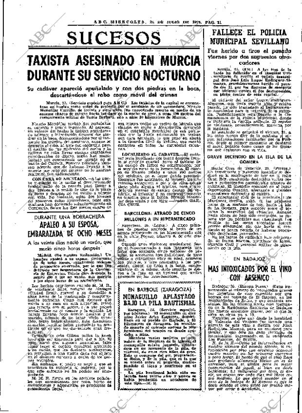 ABC MADRID 26-07-1978 página 43