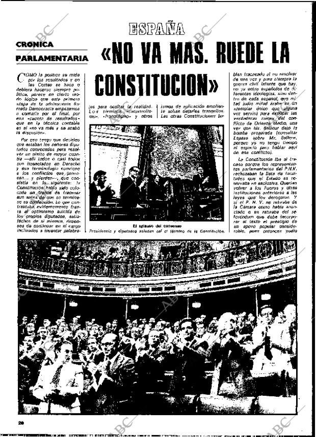 BLANCO Y NEGRO MADRID 26-07-1978 página 20