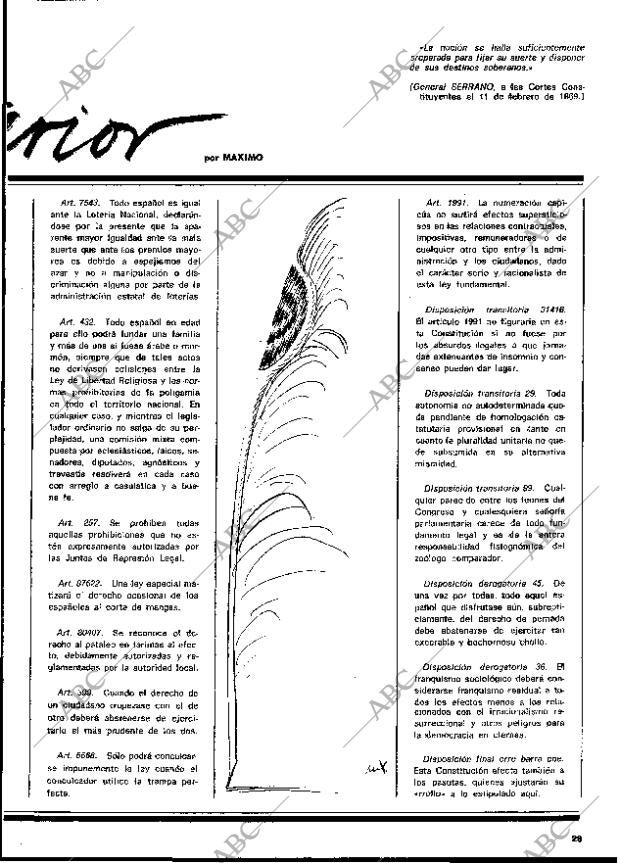 BLANCO Y NEGRO MADRID 26-07-1978 página 29