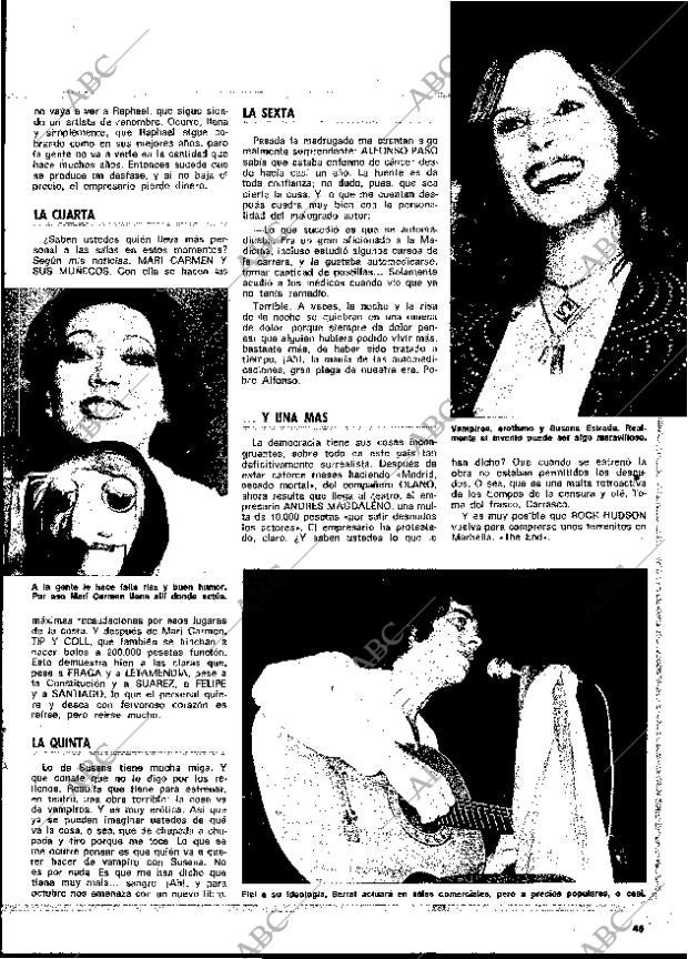 BLANCO Y NEGRO MADRID 26-07-1978 página 49