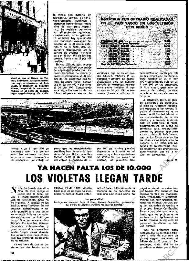 BLANCO Y NEGRO MADRID 26-07-1978 página 58