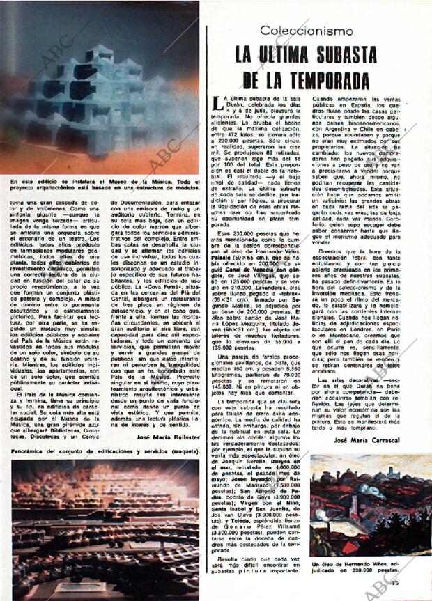 BLANCO Y NEGRO MADRID 26-07-1978 página 75