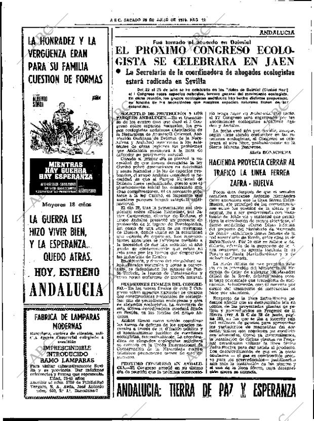 ABC SEVILLA 29-07-1978 página 20