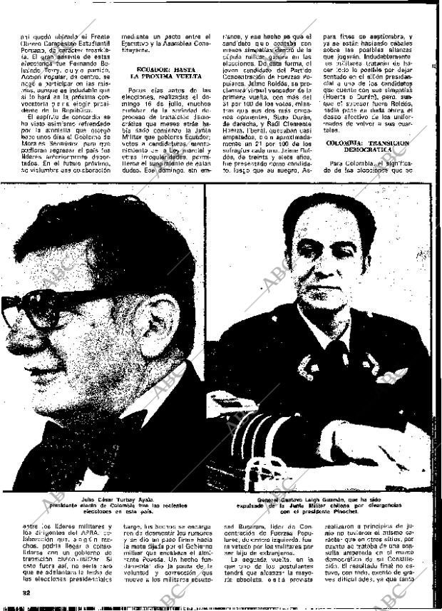 BLANCO Y NEGRO MADRID 02-08-1978 página 32