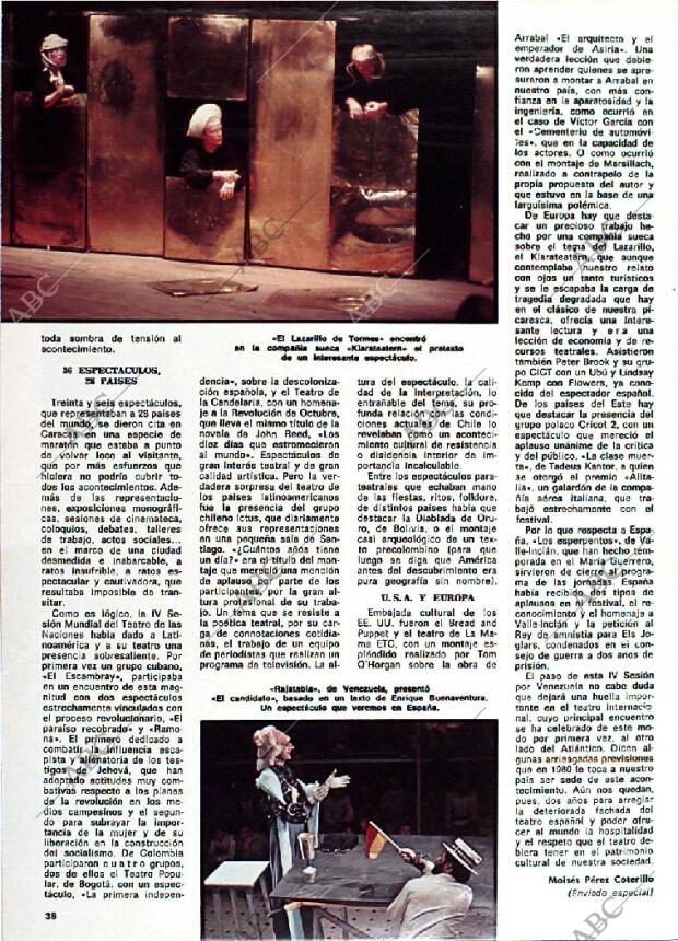 BLANCO Y NEGRO MADRID 02-08-1978 página 38