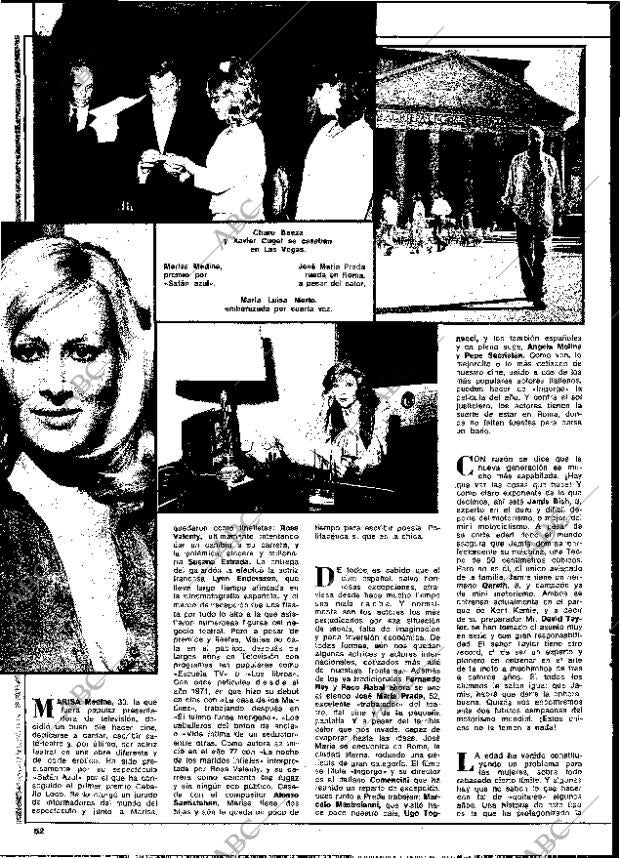 BLANCO Y NEGRO MADRID 02-08-1978 página 52