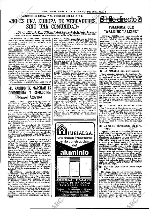 ABC MADRID 06-08-1978 página 13