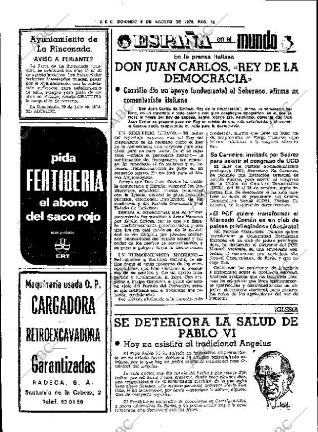 ABC SEVILLA 06-08-1978 página 18