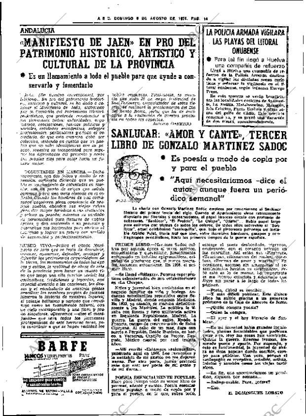 ABC SEVILLA 06-08-1978 página 22