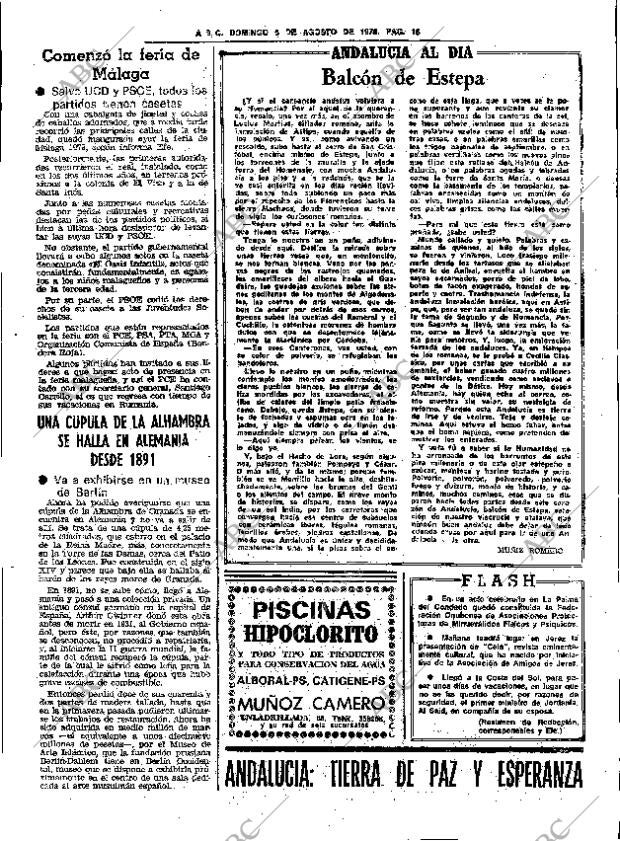 ABC SEVILLA 06-08-1978 página 23