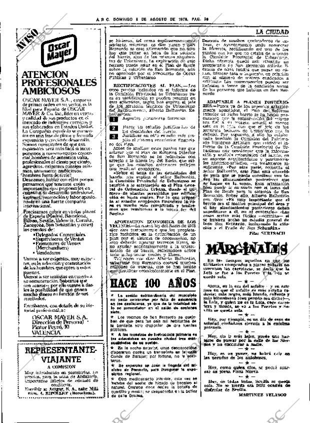 ABC SEVILLA 06-08-1978 página 28