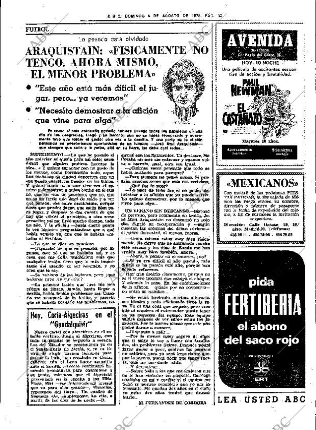 ABC SEVILLA 06-08-1978 página 41