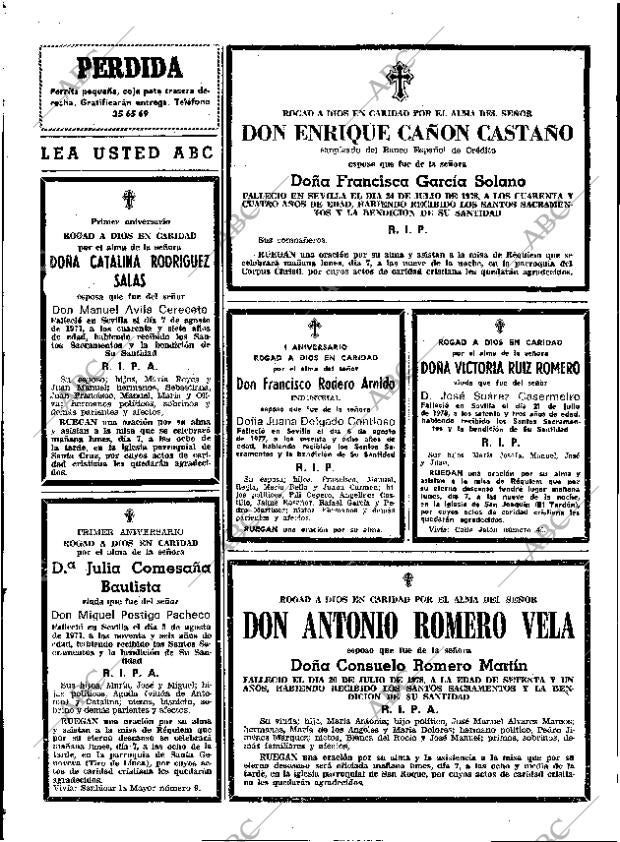 ABC SEVILLA 06-08-1978 página 52