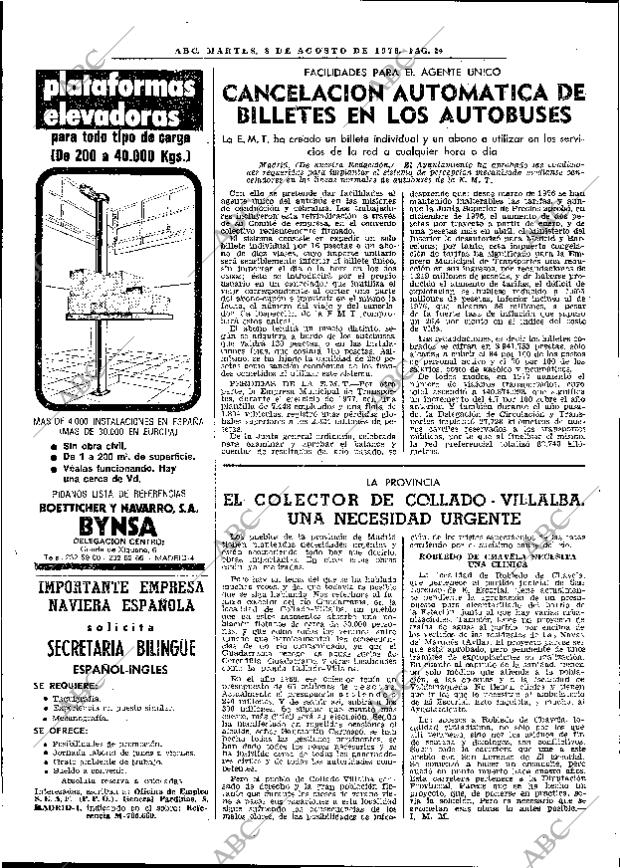ABC MADRID 08-08-1978 página 32