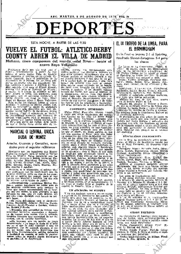 ABC MADRID 08-08-1978 página 42