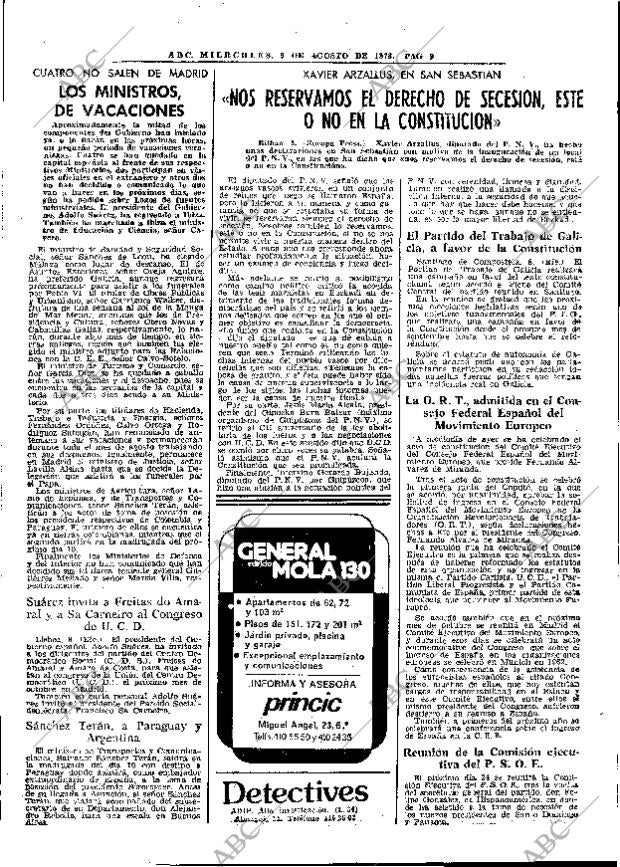 ABC MADRID 09-08-1978 página 17